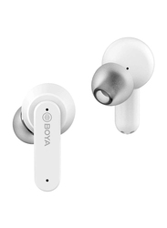 Boya BY-AP4 True Wireless/Bluetooth In-Ear Stereo Earbuds, White