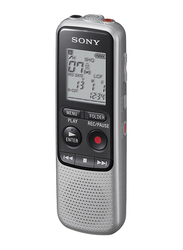 Sony ICD-BX140 BX Series Mono Digital Voice Recorder, Silver