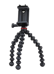 Joby GripTight Flexible Tripod Stand Kit for Smartphone/Action Camera, Black