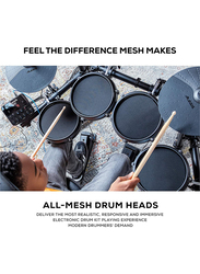 Alesis Drums Turbo Mesh Kit, 7 Piece, Black