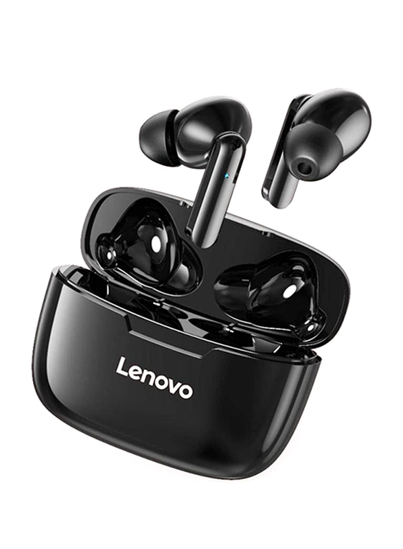 Lenovo XT90 Wireless In-Ear HD Stereo Headphones, Black