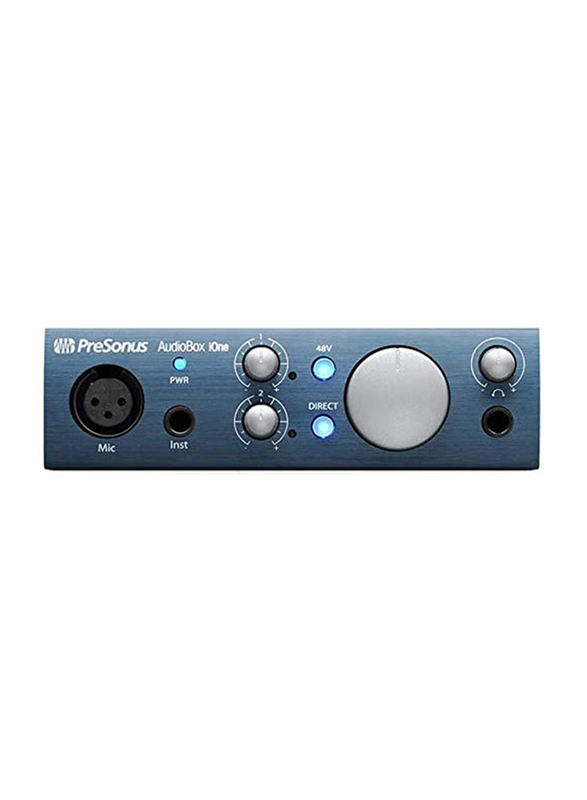 Pre Sonus I-One Audio Box Voice Recorder, Blue