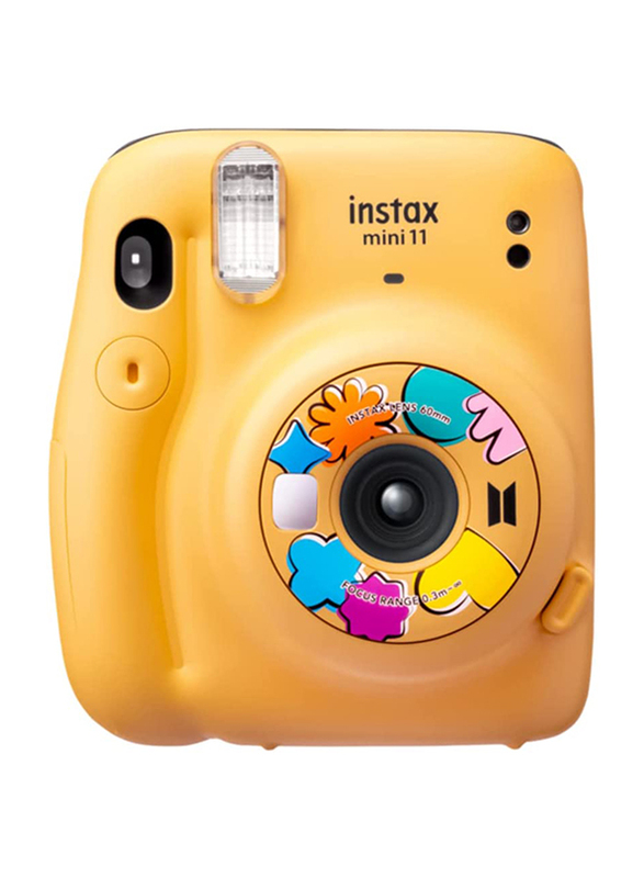 

Fujifilm Instax Mini 11 BTS Butter Version Instant Camera, Yellow