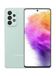 Samsung Galaxy A73 128GB Awesome Mint, 8GB RAM, 5G, Dual SIM Smartphone, Middle East Version
