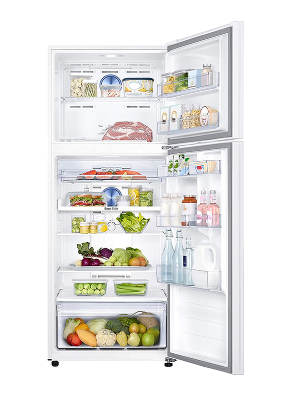 Samsung Double Door Refrigerator with Cooling Function, 600L, RT60K6000WW, White