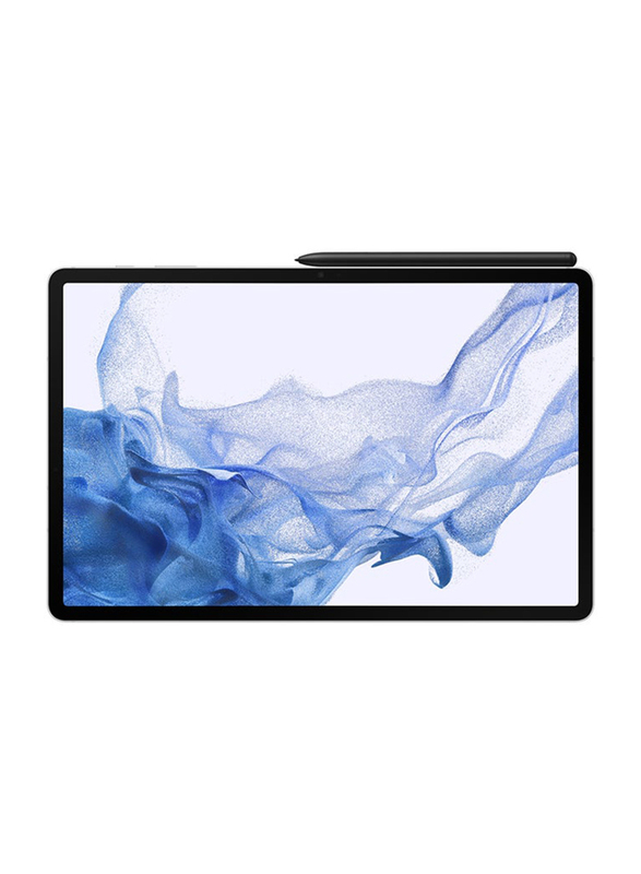 

Samsung Galaxy Tab S8 Plus 128GB Silver, 10.5-inch Tablet, 8GB RAM, 5G, Middle East Version