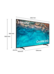 Samsung 43-inch Crystal 4K UHD LED Smart TV (2022), QA43LS01BAUXZN, Black