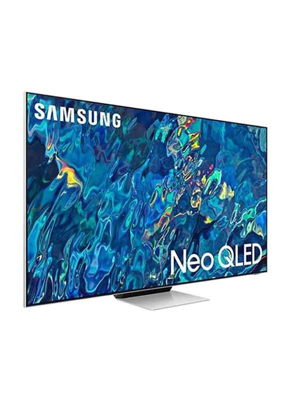 Samsung 55-inch Neo 4K QLED Smart TV (2022), QA55QN95BAUXZN, Bright Silver