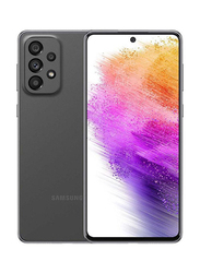 Samsung Galaxy A73 256GB Awesome Grey, 8GB RAM, 5G, Dual SIM Smartphone, Middle East Version