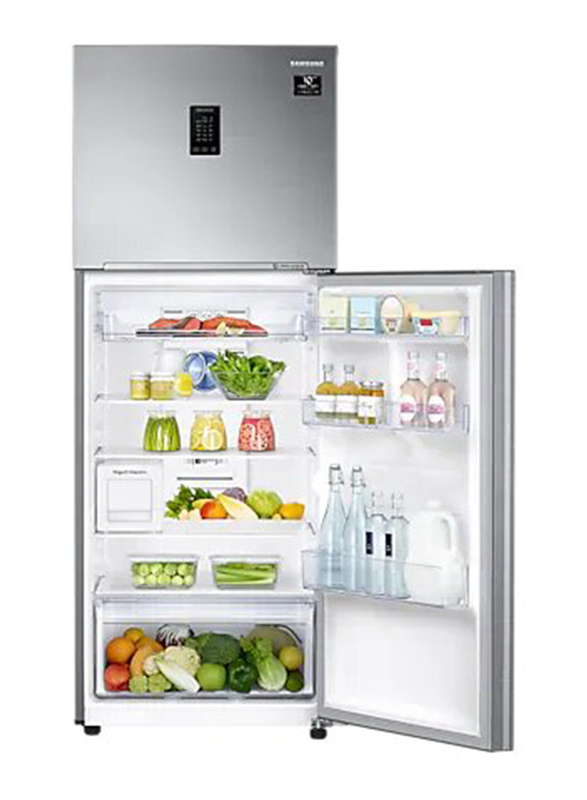 

Samsung Double Door Refrigerator with Twin Cooling Plus, 375L, RT50T5Y30S8, Silver