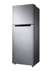 Samsung Double Door TMF Plus Refrigerator with Tempered Glass Shelves, 384L, RT50K5030S8, Silver