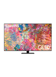 Samsung 65-inch 4K QLED Smart TV (2022), QA65Q80BAUXZN, Silver