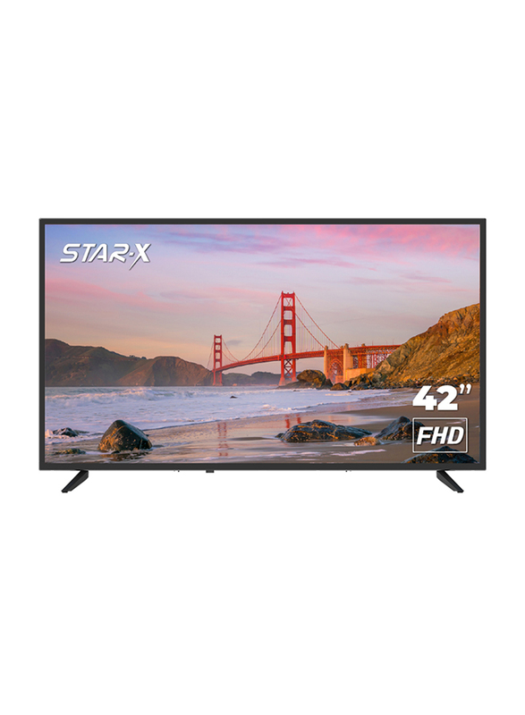 Star X 42-Inch Full HD LED TV with Built in Receiver, 42LV530V, Black