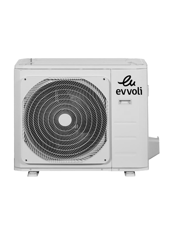 Evvoli 18000 BTU Split Air Conditioner with Piston Compressor, 1.5 Ton, EVPIS-18K-MD-1, White