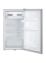 Evvoli 125L Child Lock Single Door Mini Refrigerator, EVRFM-93LS, Silver