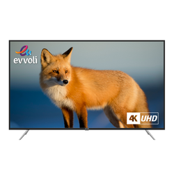 Evvoli 50-inch 4K Ultra HD LED Smart TV, with Digital Netflix and YouTube, 50EV200US, Black