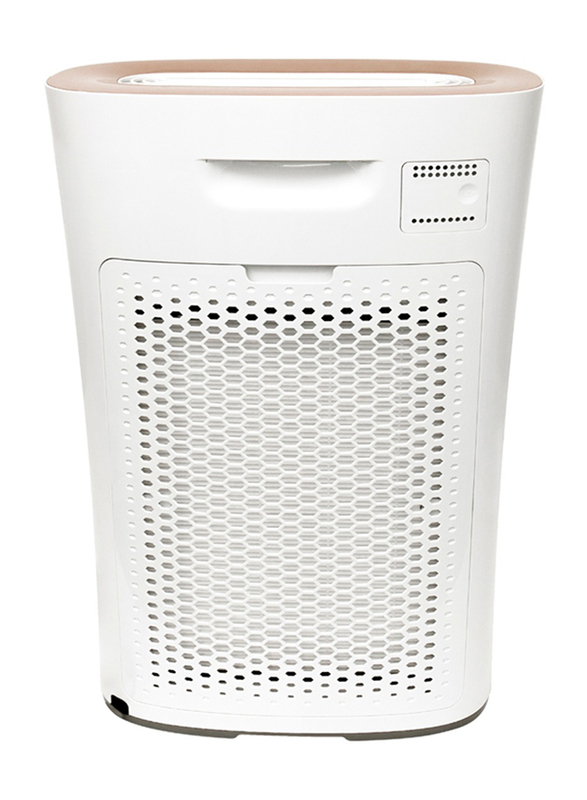 Evvoli 5-Layer Filters Air Purifier with True Hepa Light Control Sensor, EVAP-24W, White