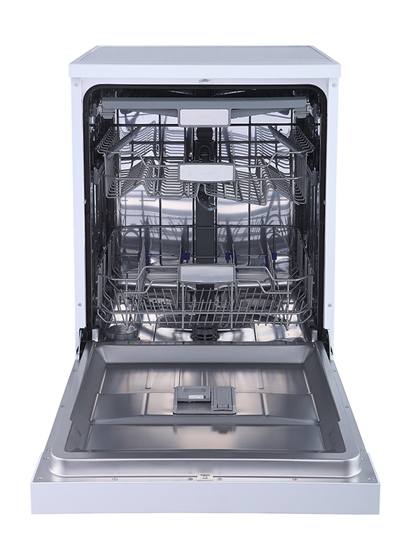 Evvoli 14 Place Setting 7 Program Dishwasher, EVDW-143MW, White