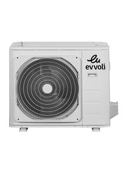 Evvoli 18000 BTU Split Air Conditioner with T3 Rotary Compressor, 1.5 Ton, EVT3-18K-MD-4S, White