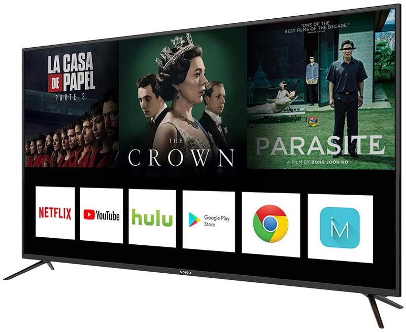 Star X 65-Inch 4K Ultra HD LED Smart TV, with Digital Netflix and YouTube, 65UH680V, Black