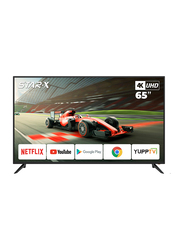 Star X 65-Inch 4K Ultra HD LED Smart TV with Built in Receiver, 65UH640V, Black