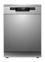 Evvoli 15 Place Setting 7 Program Dishwasher, EVDW-153HS, Platinum Silver