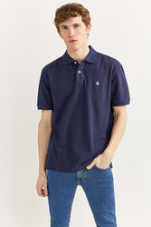 Springfield Short Sleeve Basic Polo Shirt for Men, Extra Small, Navy Blue