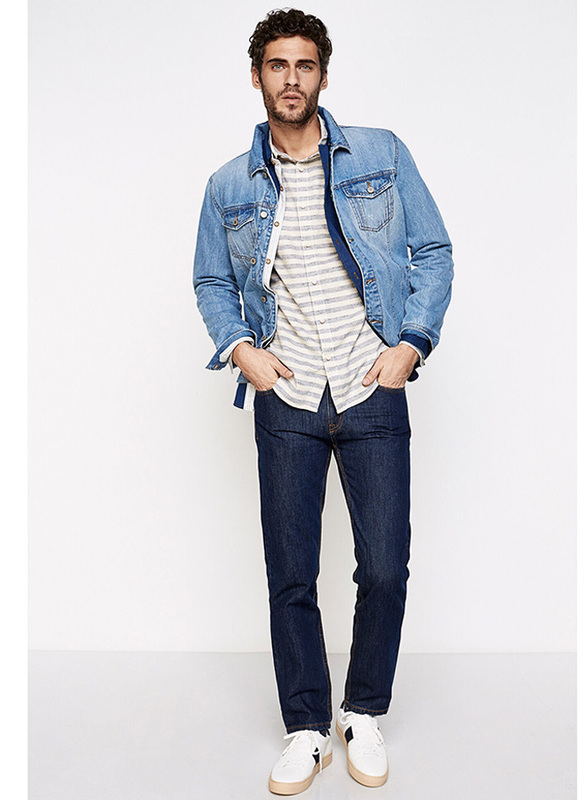 Springfield Denim Jeans for Men, 26 EU, Navy Blue