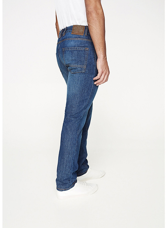 Springfield Denim Jeans for Men, 30 EU, Medium Blue