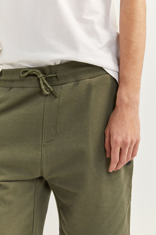 Springfield Towelling Bermuda Shorts for Men, Medium, Green