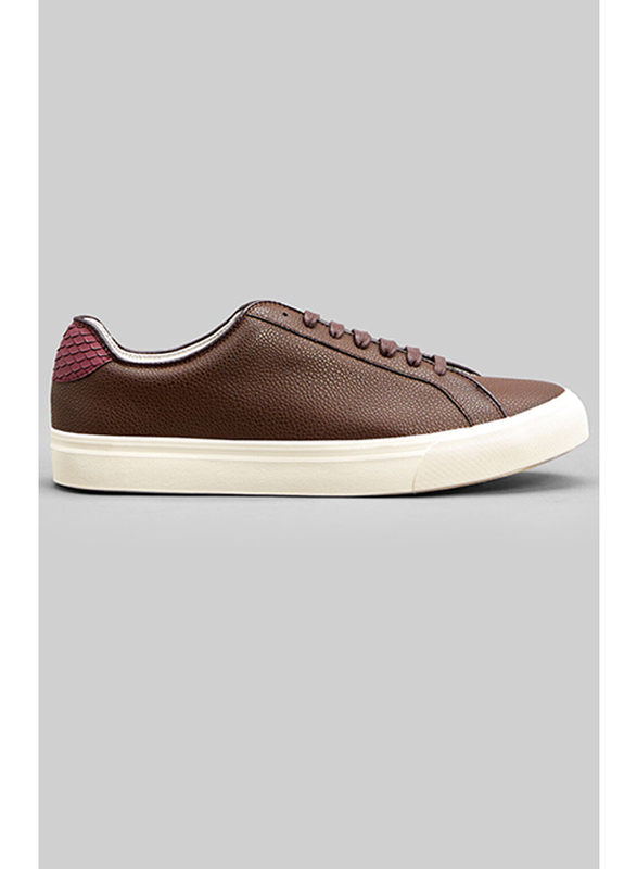 Springfield Lace-Up Sneakers, 42 EU, Dark Brown