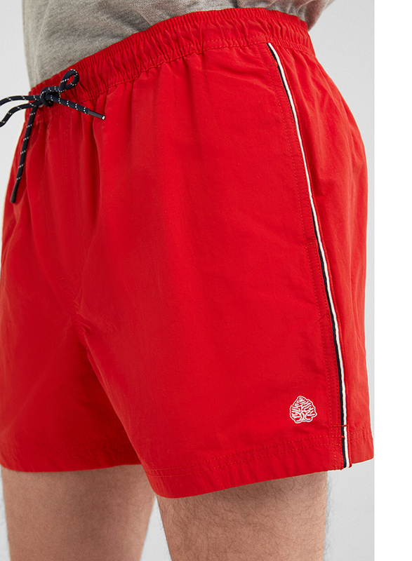 Springfield Swim Short for Men, Extra Large, Red