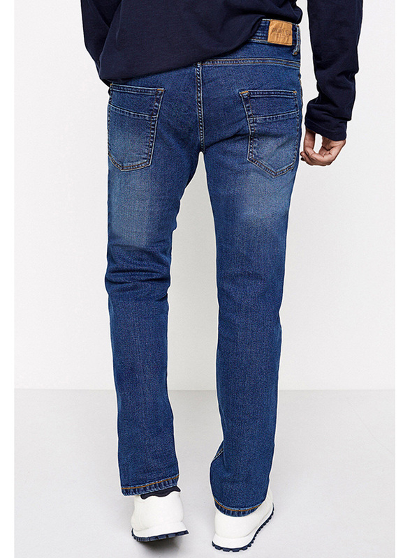 Springfield Denim Jeans for Men, 26 EU, Medium Blue