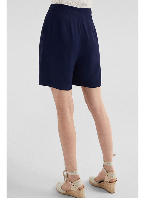 Springfield Fancy Bermuda Shorts for Women, 38 EU, Light Blue
