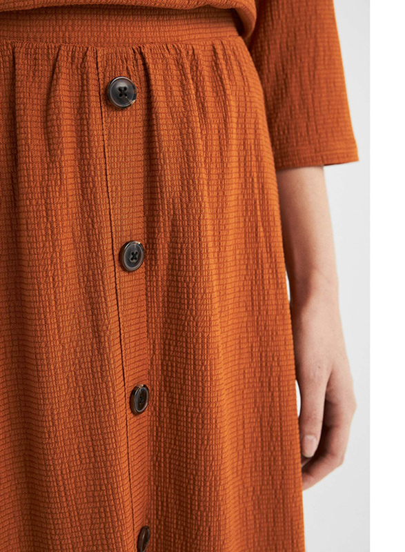 Springfield Midi Skirt for Women, Medium, Sand