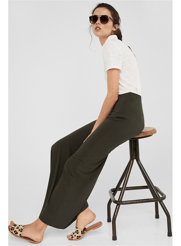 Springfield Solid Maxi Skirt, Large, Green