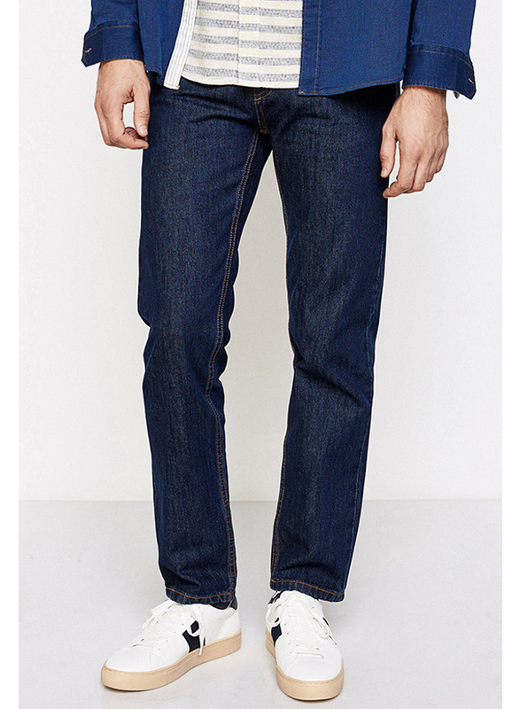 Springfield Denim Jeans for Men, 26 EU, Navy Blue