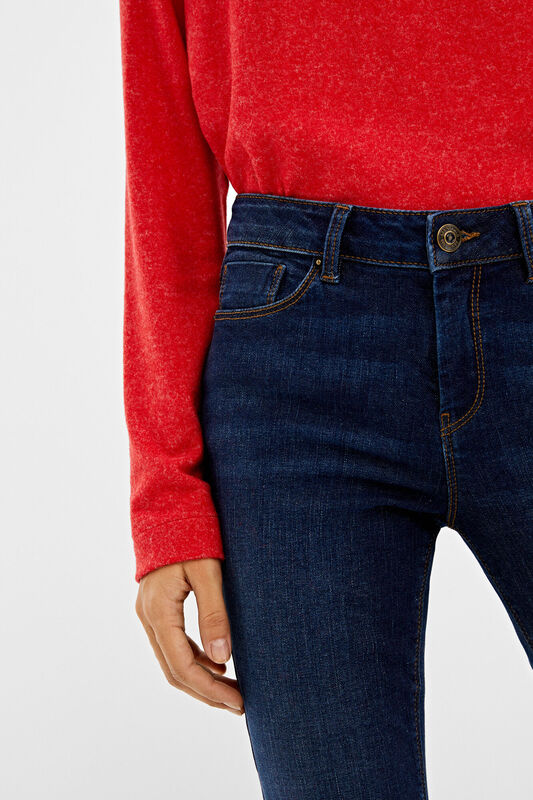 Springfield Indigo Denim Jeans for Women, 42 EU, Medium Blue