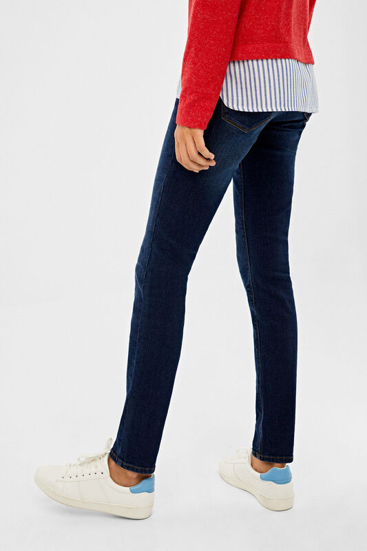 Springfield Indigo Denim Jeans for Women, 42 EU, Medium Blue