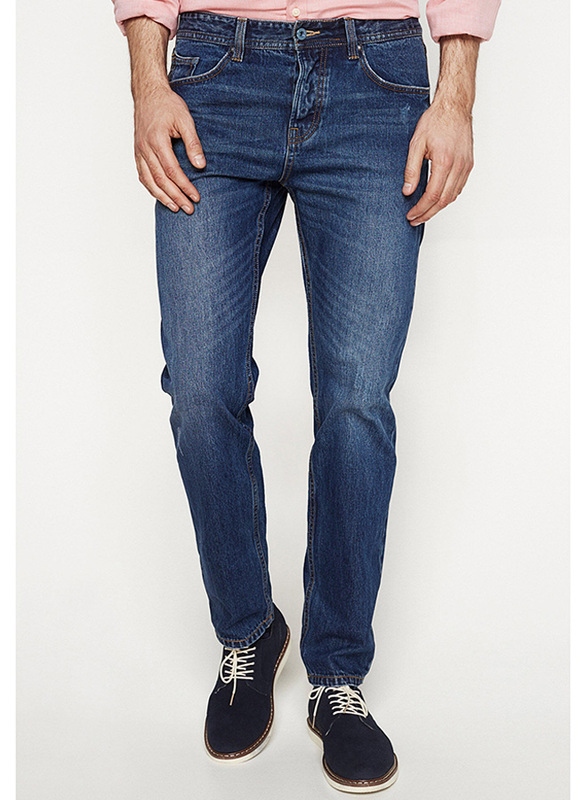 Springfield Denim Jeans for Men, 30 EU, Light Blue