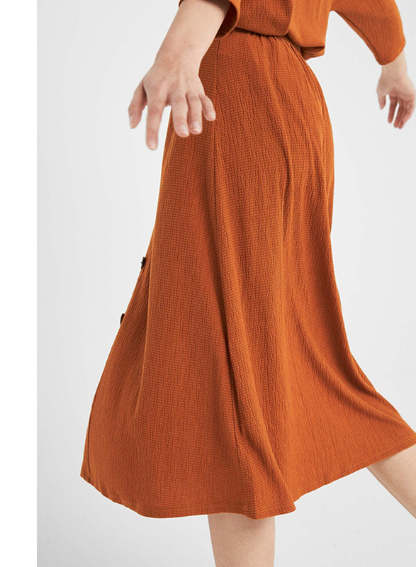 Springfield Midi Skirt for Women, Medium, Sand