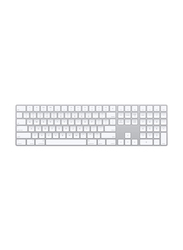 Apple Magic Wireless English Keyboard with Numeric Keypad, Silver