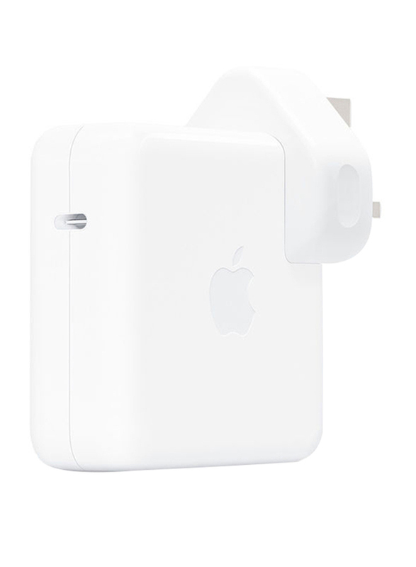 Apple USB Type-C Power Adapter Wall Charger, 61W, White