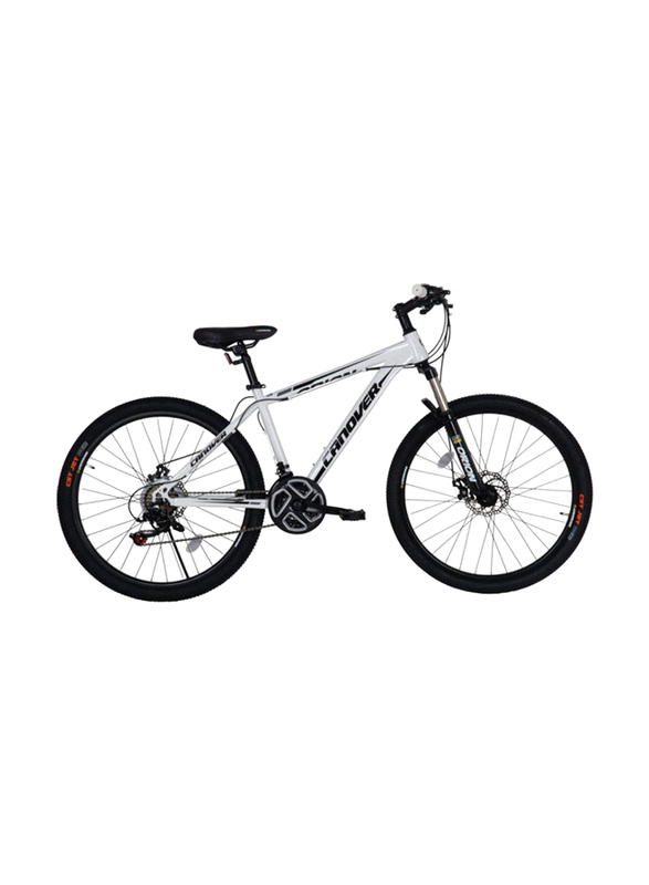 

Mogoo Canover Mountain Bike, 26 Inch, Medium, Black/White