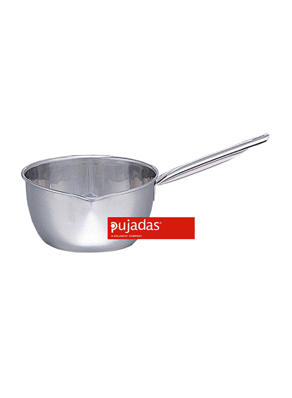 

Pujadas 26cm Stainless Steel Conical Sauce Pan, 5 Ltr, 26 x 13cm, Silver