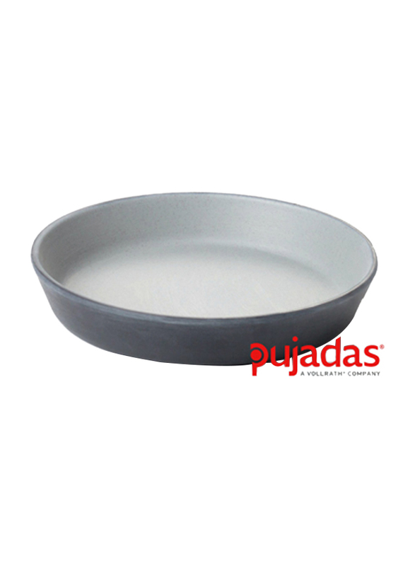 

Pujadas 16.5cm Soul Melamine Tapas Plate, 16.5 x 2.8cm, Grey