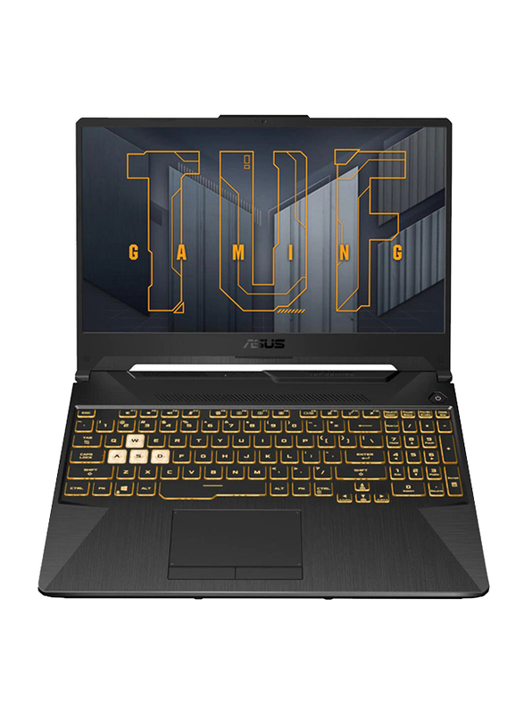 Asus TUF 506HC Gaming Laptop, 15.6-inch FHD Display, Intel Core i7-11800H 144Hz, 512GB SSD, 16GB RAM, 4GB GeForce RTX 3050 Graphics, EN KB, Windows 10, Eclipse Grey