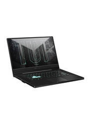 Asus TUF Dash Gaming Laptop, 15.6 inch FHD Display 144Hz, Intel Core i7-11370H 11th Gen 3.3GHz, 512GB SSD, 16GB RAM, 8GB Nvidia GeForce RTX 3070 Graphic Card, EN KB, Win 10, 90NR0651-M02450, Grey