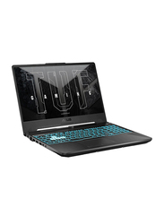 Asus TUF FA506IHR Gaming Laptop, 15.6 inch FHD Display, AMD Ryzen 5-4600H 3.0GHz, 512GB SSD, 8GB RAM, 4GB NVidia GeForce GTX 1650Ti, EN-KB, FreeDOS, Graphite Black