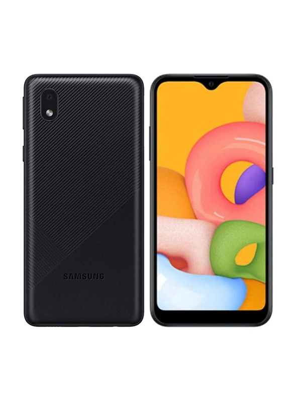 Samsung Galaxy A01 Core 16GB Black, 1GB RAM, 4G LTE, Dual Sim Smartphone